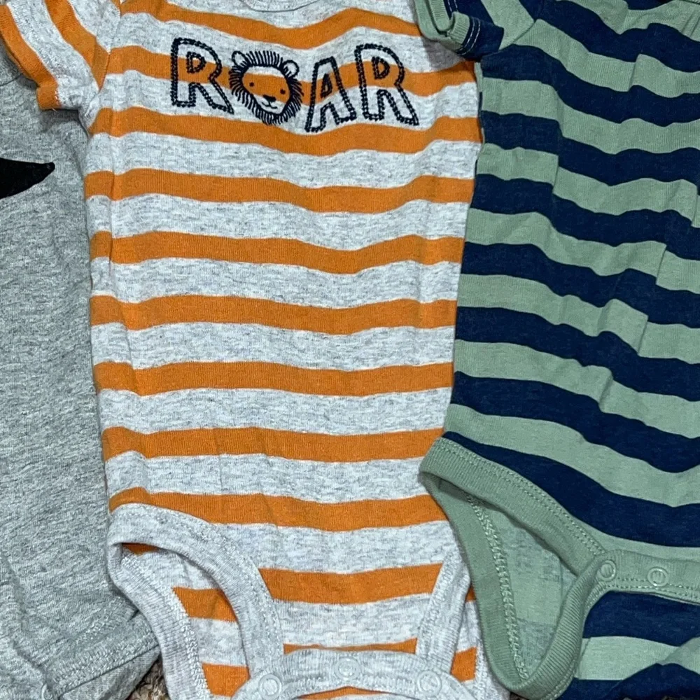 Boys 3-6 month bodysuit Set‎ of 4 Baby Bodysuits - top, shirt